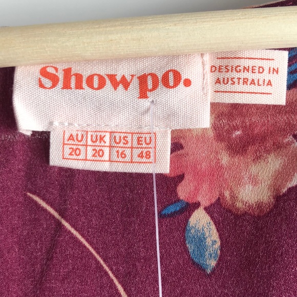 Showpo Burgundy Wrap Maxi Dress - Picture 5 of 8